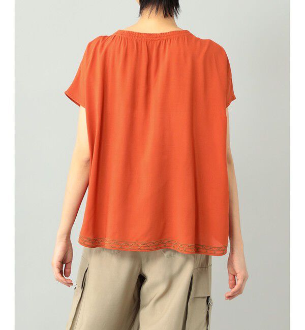  「エスニック刺繍トップ」|シャツ・ブラウス|