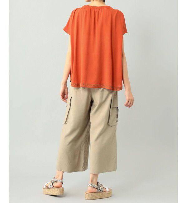  「エスニック刺繍トップ」|シャツ・ブラウス|