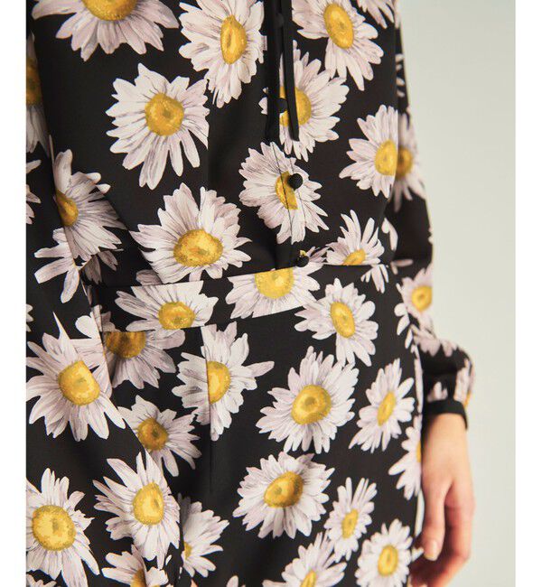 GRACE CONTINENTAL「マーガレットフラワープリントスカート」|スカート|