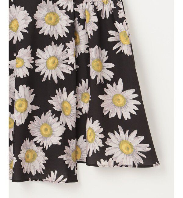 GRACE CONTINENTAL「マーガレットフラワープリントスカート」|スカート|