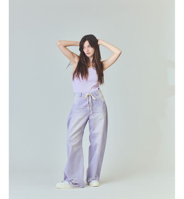  「アメスリニットキャミ」|キャミソール|