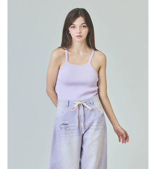  「アメスリニットキャミ」|キャミソール|