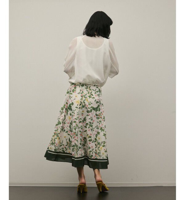 Diagram「プリントタックフレアスカート」|スカート|