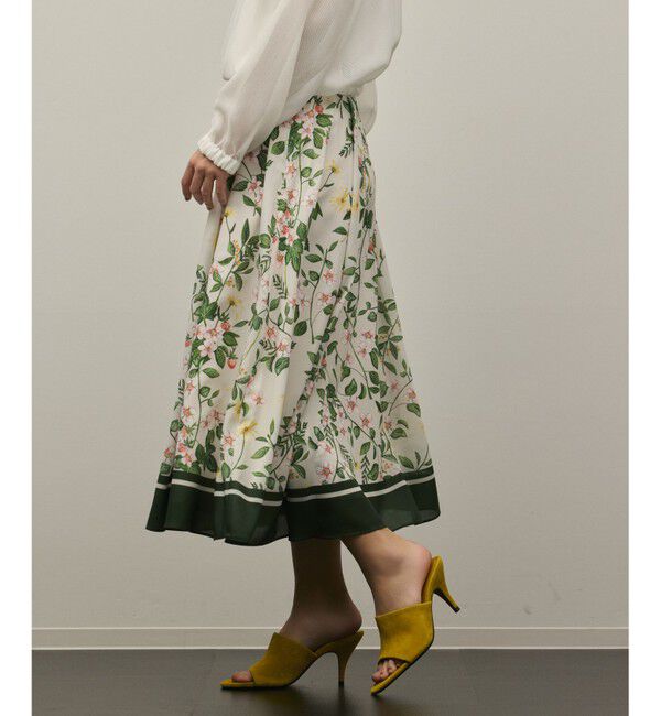 Diagram「プリントタックフレアスカート」|スカート|