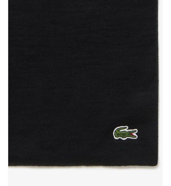 LACOSTE「ワニロゴジャカードリバーシブルマフラー」|マフラー|
