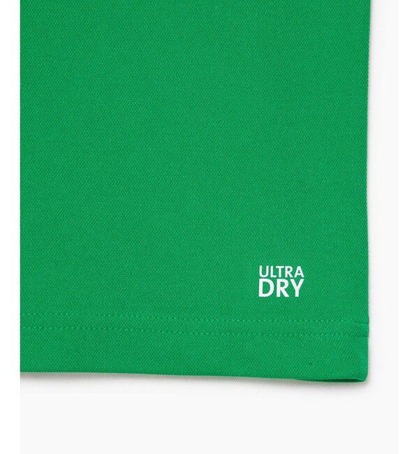 LACOSTE「UPF50＋ UVカット 『ノバク・ジョコビッチ』コートプリントウルトラドライ 半袖ポロシャツ」|ポロシャツ|