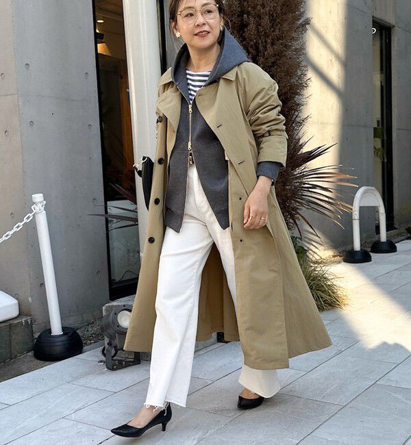 Rie Miller「【RM denim】スリットフレアハイウエストデニム」|デニム|