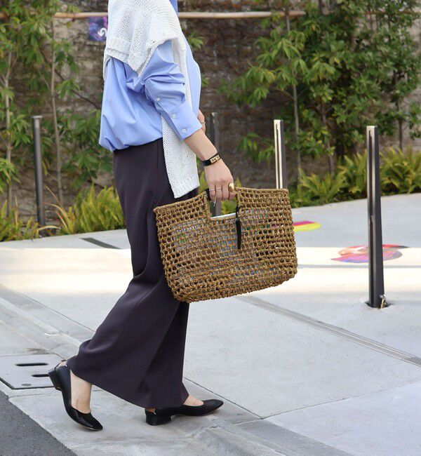 NOLLEY'S「【BAGMATI/ バグマティ】ラフィアかごバッグ【PR林☆別注アイテム】」|かごバッグ|