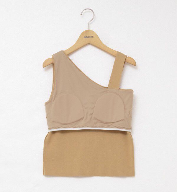 NOLLEY'S「◇【WEB限定】アシンメトリーカップ付きタンクトップ」|タンクトップ|
