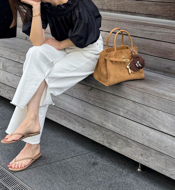 NOLLEY'S「【SINBONO/シンボノ】 スエードコンビトートバッグ」|トートバッグ|