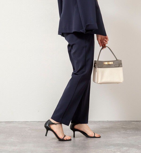 NOLLEY'S sophi「《セットアップ対応》ウォッシャブルWクロス2WAYストレッチテーパードパンツ」|その他|