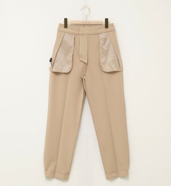 NOLLEY'S sophi「《セットアップ対応》ウォッシャブルWクロス2WAYストレッチテーパードパンツ」|その他|