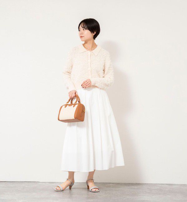 NOLLEY'S sophi「ウォッシャブルタフタタックフレアロングスカート」|スカート|