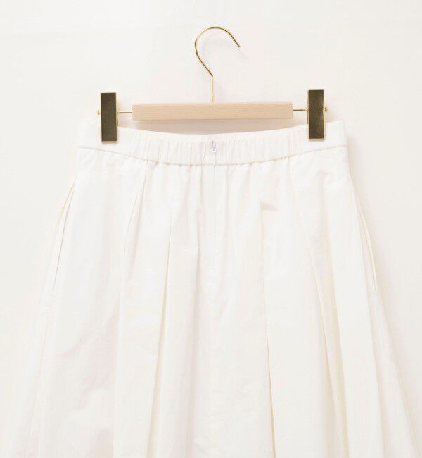 NOLLEY'S sophi「ウォッシャブルタフタタックフレアロングスカート」|スカート|
