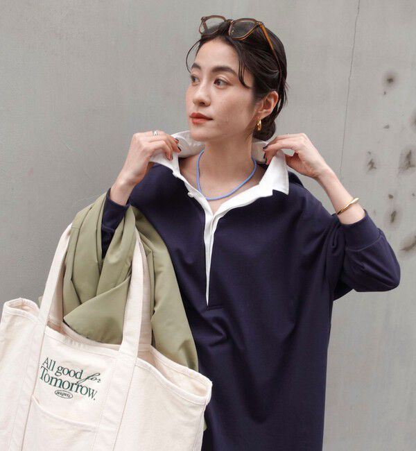 MAQWEL「【新色追加】【MAQWEL/マクウェル】ウォッシャブルBIGラガーシャツ」|シャツ・ブラウス|