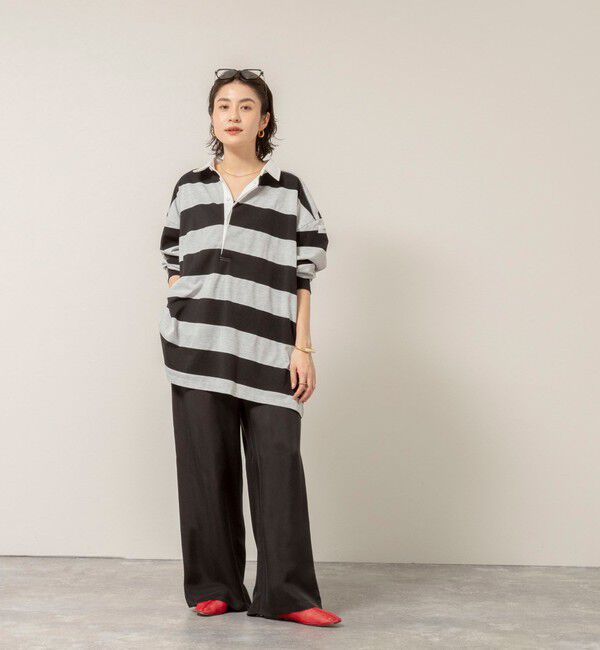 MAQWEL「【新色追加】【MAQWEL/マクウェル】ウォッシャブルBIGラガーシャツ」|シャツ・ブラウス|