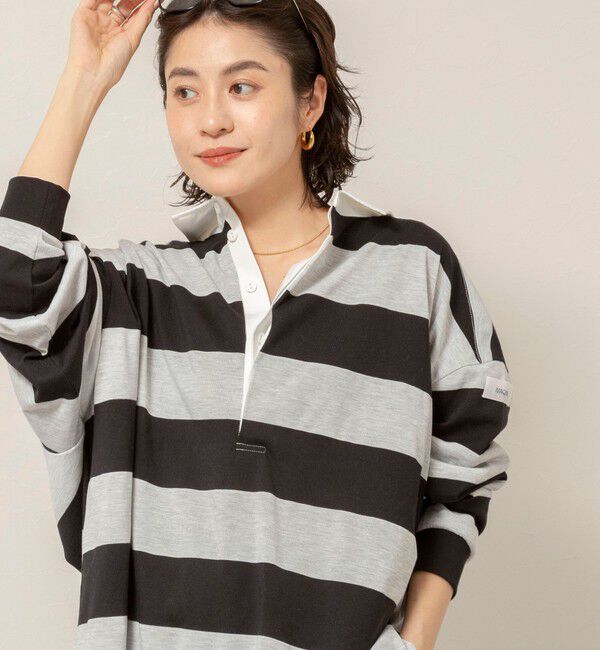 MAQWEL「【新色追加】【MAQWEL/マクウェル】ウォッシャブルBIGラガーシャツ」|シャツ・ブラウス|