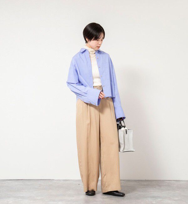 NOLLEY'S「MY STANDARD ショートシャツ」|シャツ・ブラウス|