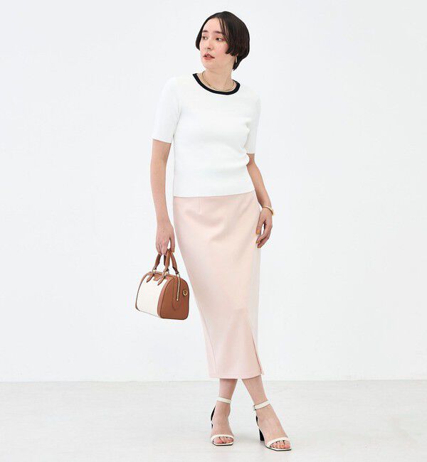 NOLLEY'S sophi「《セットアップ対応》ウォッシャブルライトダンボール2WAYタイトスカート」|タイト|