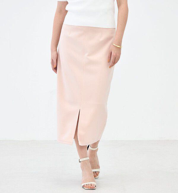 NOLLEY'S sophi「《セットアップ対応》ウォッシャブルライトダンボール2WAYタイトスカート」|タイト|