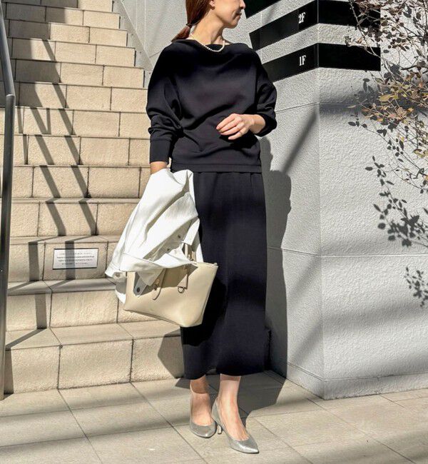 NOLLEY'S sophi「《セットアップ対応》ウォッシャブルライトダンボール2WAYタイトスカート」|タイト|