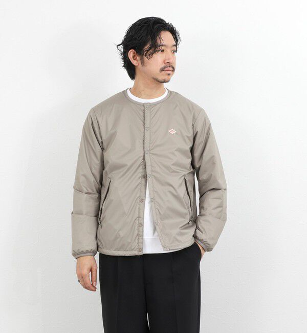 NOLLEY'S goodman「【DANTON/ダントン】DT-A0633SNT INSULATION COLLARLESS JACKET 26SS」|ブルゾン・スタジャン|