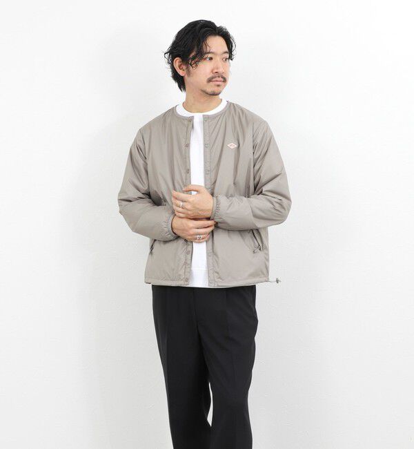 NOLLEY'S goodman「【DANTON/ダントン】DT-A0633SNT INSULATION COLLARLESS JACKET 26SS」|ブルゾン・スタジャン|