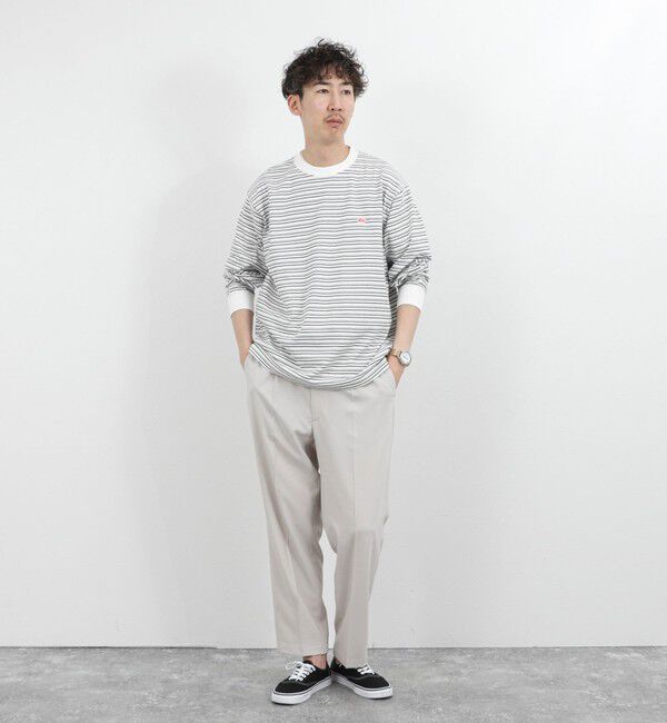 NOLLEY'S goodman「【DANTON/ダントン】DT-C0200TCB STRIPE LONG SLEEVE T-SHIRT 26SS」|Tシャツ・カットソー|