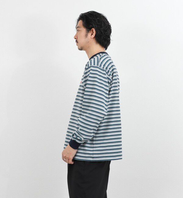 NOLLEY'S goodman「【DANTON/ダントン】DT-C0200TCB STRIPE LONG SLEEVE T-SHIRT 26SS」|Tシャツ・カットソー|