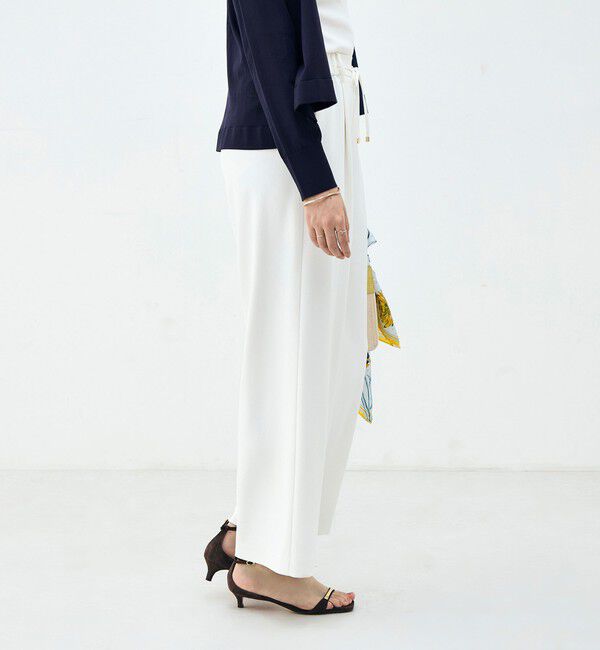 NOLLEY'S「《セットアップ対応》ウォッシャブルイージーツイルセミワイドパンツ」|その他|