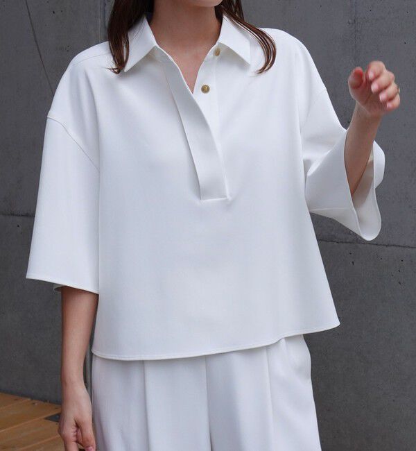 NOLLEY'S「《セットアップ対応》ウォッシャブルイージーツイルシャツ」|シャツ・ブラウス|