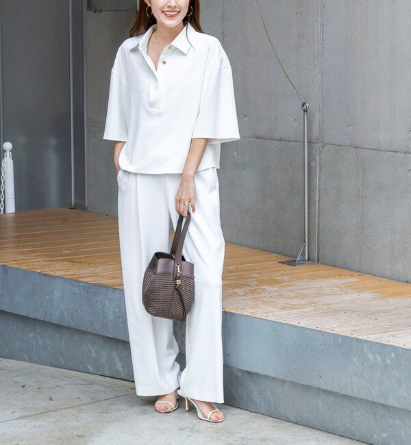 NOLLEY'S「《セットアップ対応》ウォッシャブルイージーツイルシャツ」|シャツ・ブラウス|