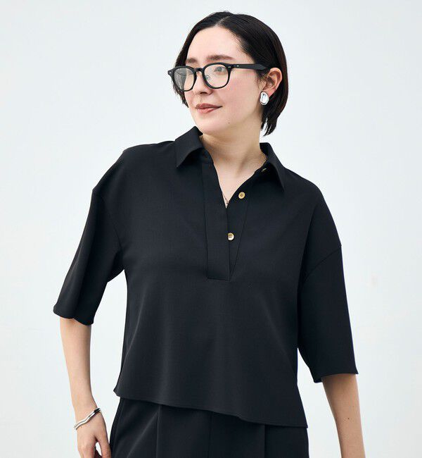 NOLLEY'S「《セットアップ対応》ウォッシャブルイージーツイルシャツ」|シャツ・ブラウス|