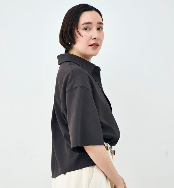 NOLLEY'S「《セットアップ対応》ウォッシャブルイージーツイルシャツ」|シャツ・ブラウス|