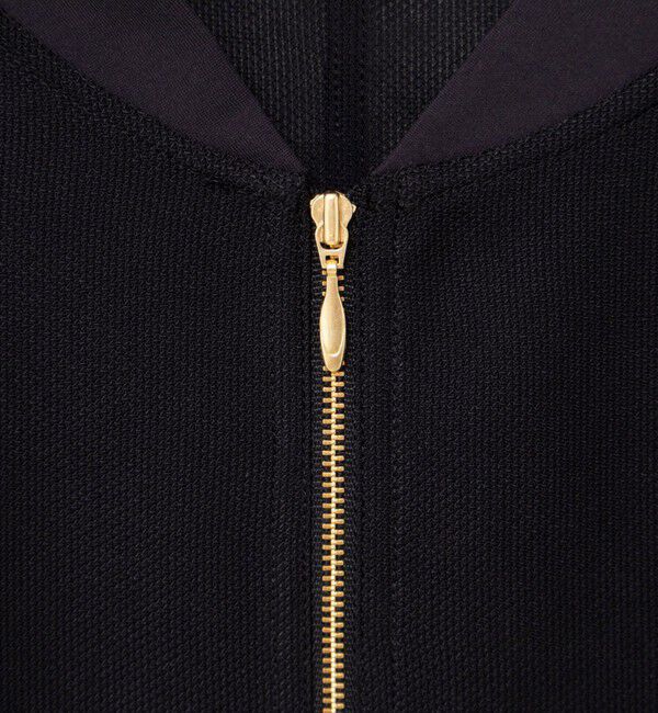 NOLLEY'S sophi「ウォッシャブルカラミメッシュジップアップブルゾン」|ブルゾン・スタジャン|