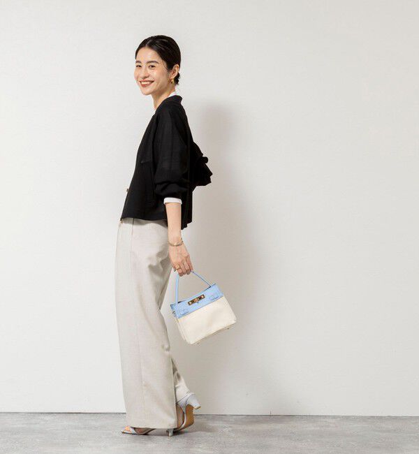 NOLLEY'S sophi「ウォッシャブルカラミメッシュジップアップブルゾン」|ブルゾン・スタジャン|