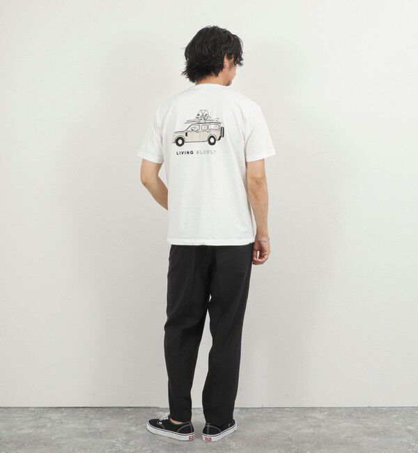 NOLLEY'S goodman「別注 SLOWLY WAGON バックプリントTシャツ 26SS」|Tシャツ・カットソー|