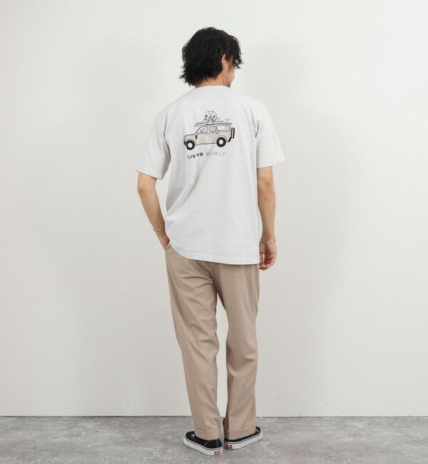 NOLLEY'S goodman「別注 SLOWLY WAGON バックプリントTシャツ 26SS」|Tシャツ・カットソー|