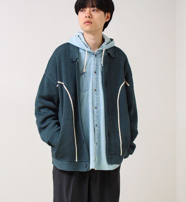 GLOSTER「ウエスタンライン ニットカーディガン」|カーディガン|