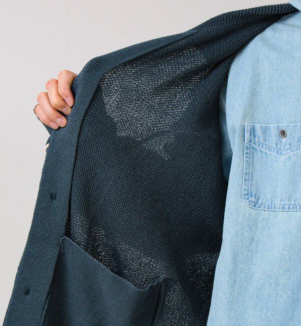 GLOSTER「ウエスタンライン ニットカーディガン」|カーディガン|