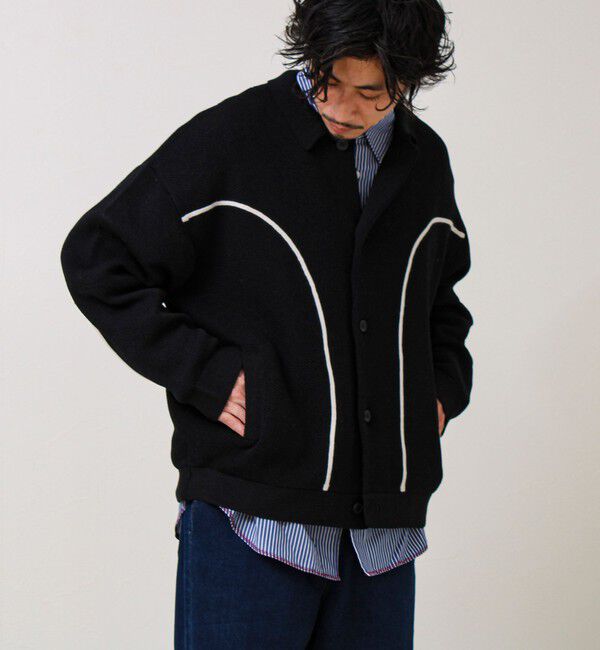 GLOSTER「ウエスタンライン ニットカーディガン」|カーディガン|