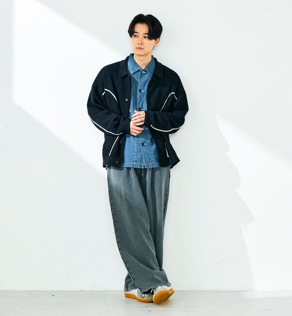 GLOSTER「ウエスタンライン ニットカーディガン」|カーディガン|