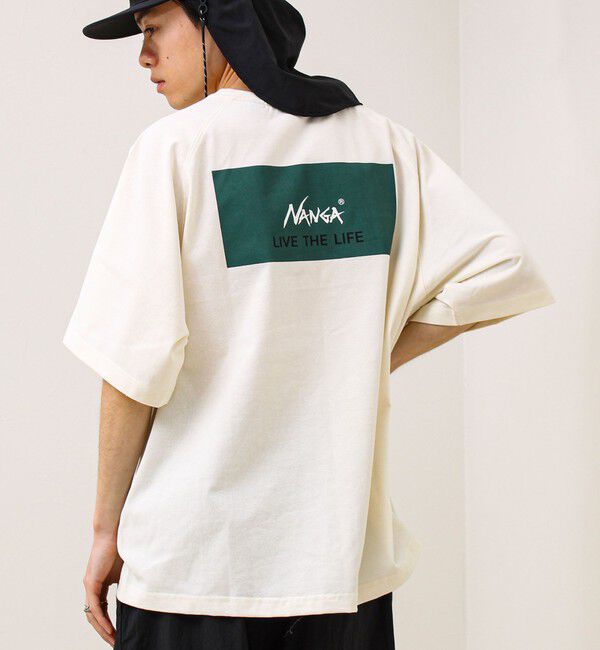 GLOSTER「【NANGA&times;GLOSTER】別注② Raglan Backprint Tee」|Tシャツ・カットソー|
