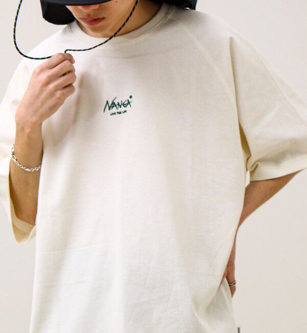 GLOSTER「【NANGA&times;GLOSTER】別注② Raglan Backprint Tee」|Tシャツ・カットソー|