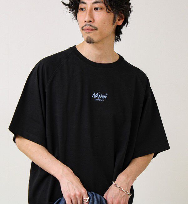 GLOSTER「【NANGA&times;GLOSTER】別注② Raglan Backprint Tee」|Tシャツ・カットソー|