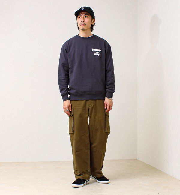 GLOSTER「【ロングセラーコラボ】ジムニー&times;GLOSTER Suzuki Jimny 裏毛プリントスウェット」|スウェット・ジャージ|