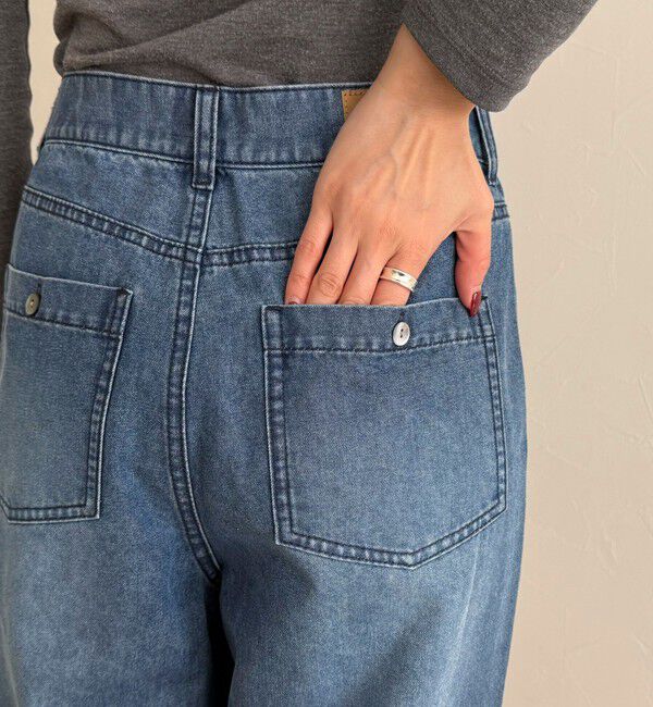 fredy emue「《セットアップ対応》ラップデニムパンツ」|デニム|