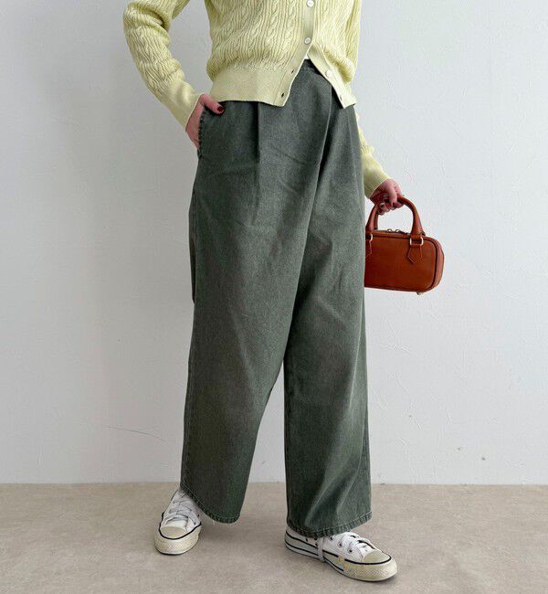 fredy emue「《セットアップ対応》ラップデニムパンツ」|デニム|