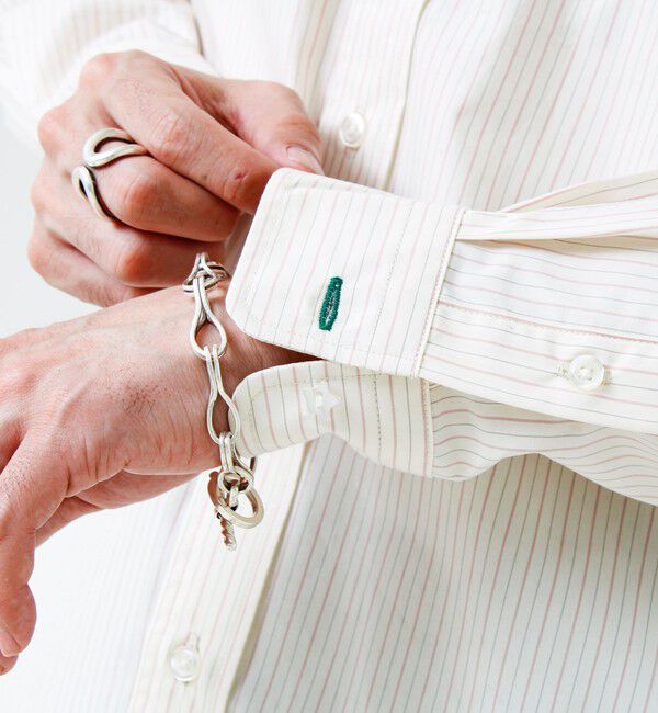 GLOSTER「【BOY ASTLAD刺繍】ボタンダウンシャツ ストライプ/チェック」|シャツ・ブラウス|