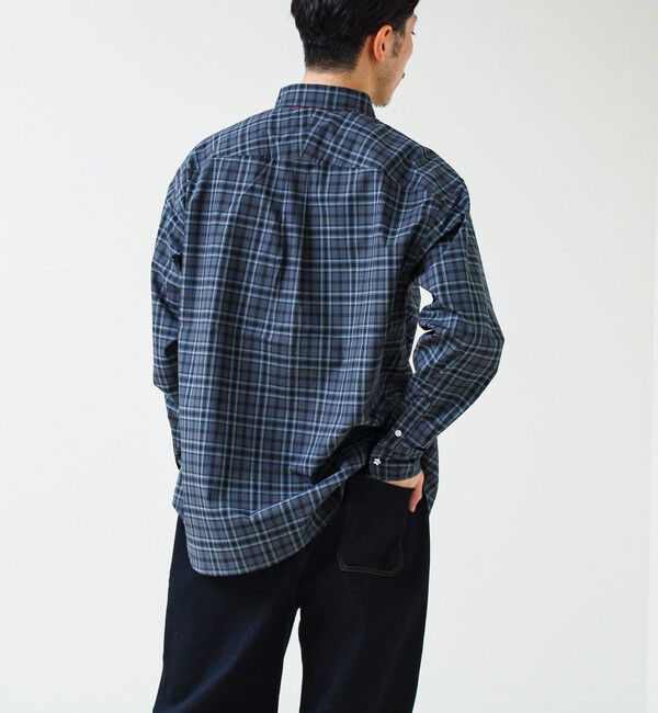 GLOSTER「【BOY ASTLAD刺繍】ボタンダウンシャツ ストライプ/チェック」|シャツ・ブラウス|